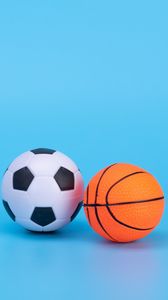 Preview wallpaper balls, football, basketball, sports