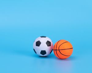 Preview wallpaper balls, football, basketball, sports