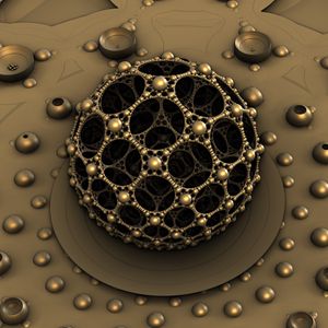 Preview wallpaper balls, fractal, shape