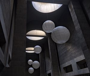 Preview wallpaper balls, lamps, building, interior