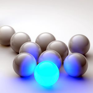 Preview wallpaper balls, neon, glow, shape