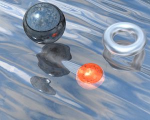 Preview wallpaper balls, rendering, volume, shape, reflection