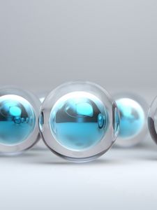 Preview wallpaper balls, shape, glass, plastic