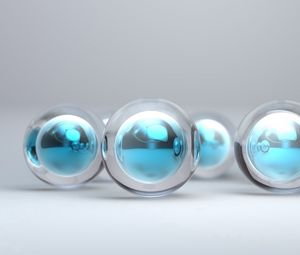 Preview wallpaper balls, shape, glass, plastic