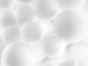 Preview wallpaper balls, shapes, white, shadows