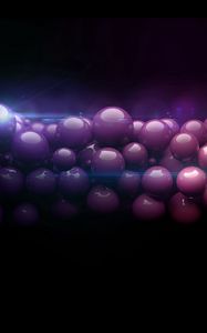 Preview wallpaper balls, space, background, flight