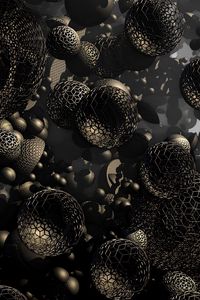 Preview wallpaper balls, spheres, 3d, volume, structure