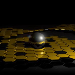 Preview wallpaper balls, surface, mesh, dark, shadow