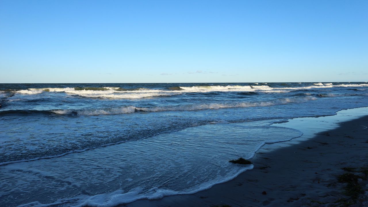 Wallpaper baltic sea, sea, beach, surf
