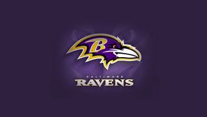 Preview wallpaper baltimore ravens, american football, logo
