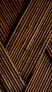 Preview wallpaper bamboo, wood, tilt, texture, brown