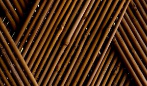 Preview wallpaper bamboo, wood, tilt, texture, brown