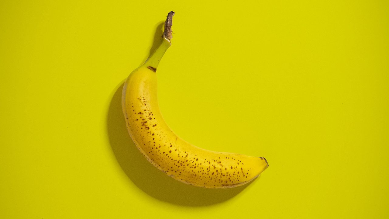 Wallpaper banana, fruit, tropical, yellow