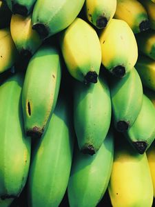 Preview wallpaper bananas, fruits, many