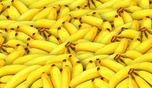 Preview wallpaper bananas, fruits, yellow