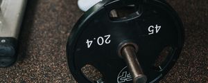 Preview wallpaper barbell, bodybuilding, training, sport