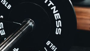 Preview wallpaper barbell, fitness, bodybuilding, sport, gym