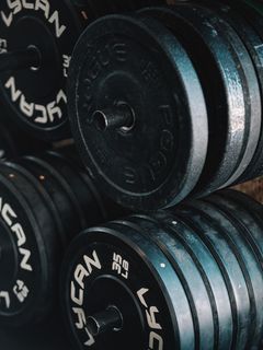 Download wallpaper 240x320 barbells, gym, bodybuilding, sports, athletic  old mobile, cell phone, smartphone hd background