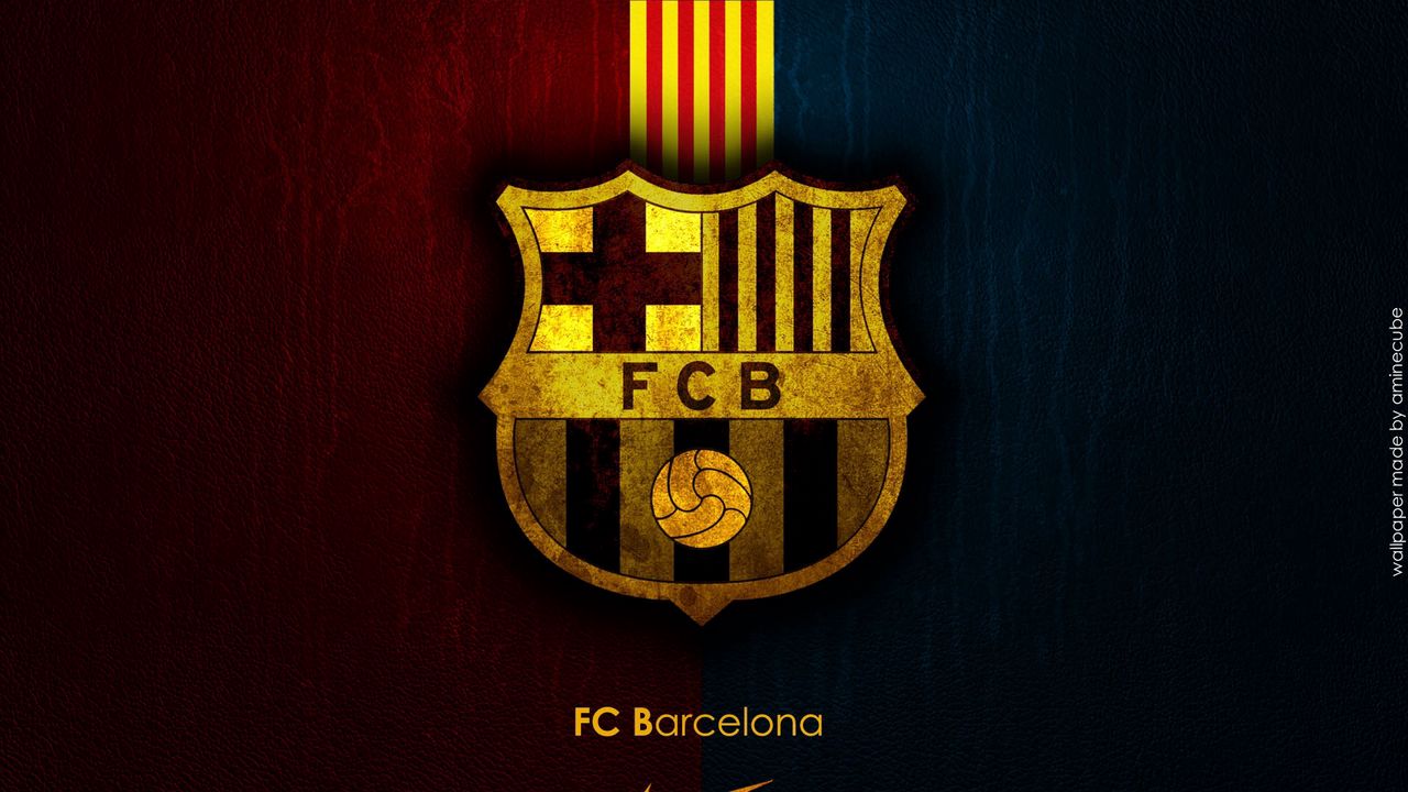 Wallpaper barcelona, spain, football club, sports, logo