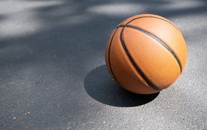 Preview wallpaper basketball ball, ball, basketball, sport, sports