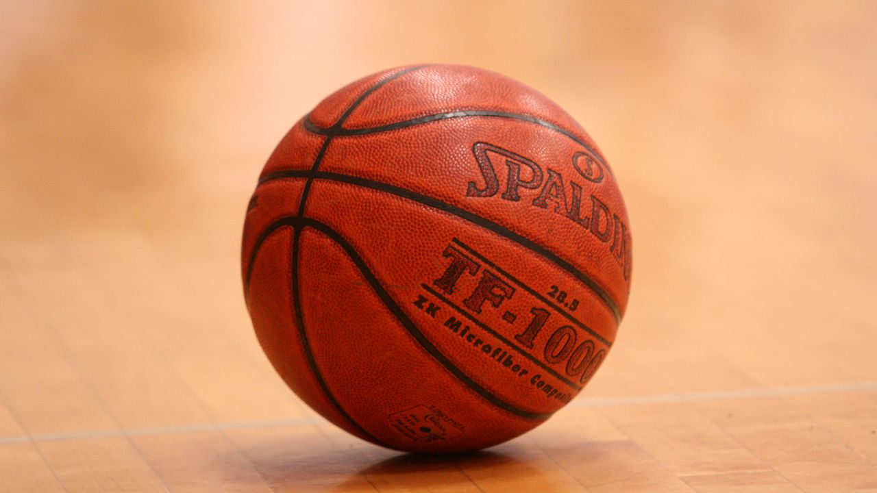 Wallpaper basketball ball, ball, lines, basketball, sport