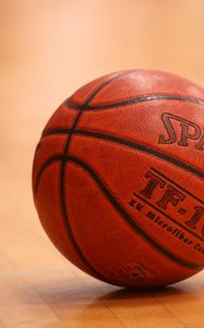 Preview wallpaper basketball ball, ball, lines, basketball, sport