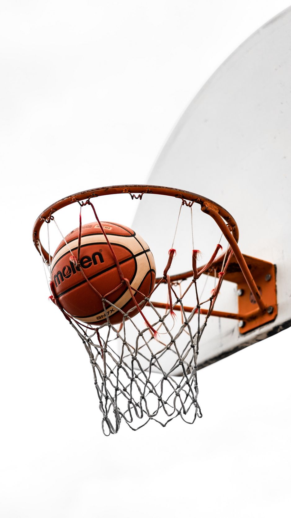 HD wallpaper grayscale photography of Spalding basketball hoop and ball  photograpy  Wallpaper Flare