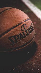 Preview wallpaper basketball ball, basketball, spalding