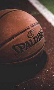 Preview wallpaper basketball ball, basketball, spalding