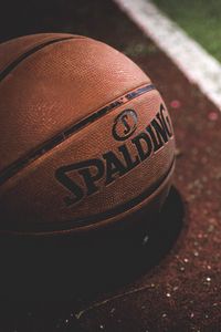 Preview wallpaper basketball ball, basketball, spalding