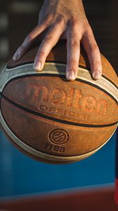 Preview wallpaper basketball, ball, sport