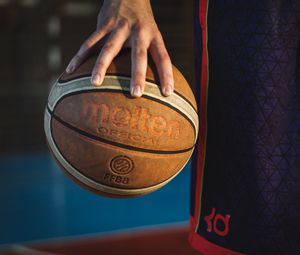 Preview wallpaper basketball, ball, sport