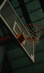 Preview wallpaper basketball, basketball net, basketball hoop, stadium, basketball backboard