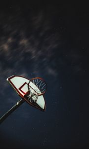 Preview wallpaper basketball, basketball net, basketball hoop, backboard, stars