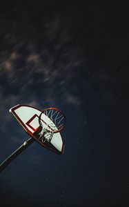 Preview wallpaper basketball, basketball net, basketball hoop, backboard, stars