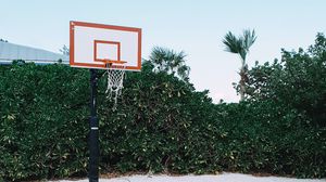 Preview wallpaper basketball court, basketball, court, sports