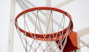 Preview wallpaper basketball hoop, basketball, hoop, sport