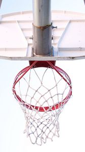 Preview wallpaper basketball hoop, basketball, net