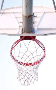 Preview wallpaper basketball hoop, basketball, net