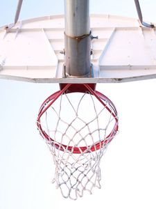 Preview wallpaper basketball hoop, basketball, net