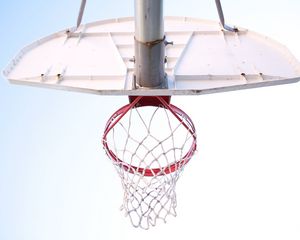 Preview wallpaper basketball hoop, basketball, net