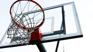 Preview wallpaper basketball hoop, basketball, sport