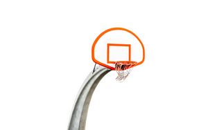 Preview wallpaper basketball hoop, playground, pole, basketball, sport