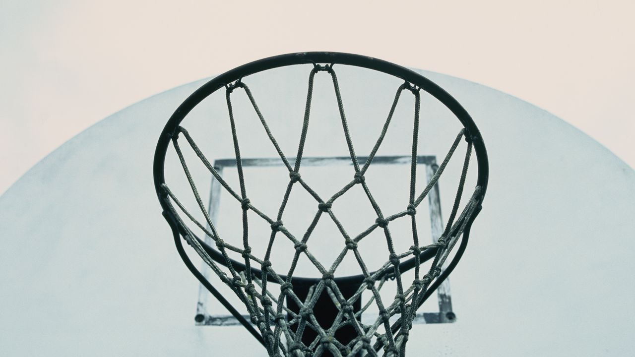 Wallpaper basketball, net, ring