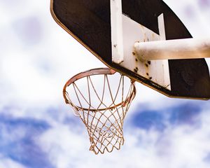 Preview wallpaper basketball, net, ring