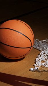 Preview wallpaper basketball, net, whistle, sports