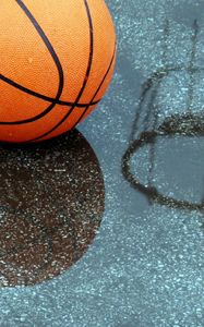 Preview wallpaper basketball, pool, reflection