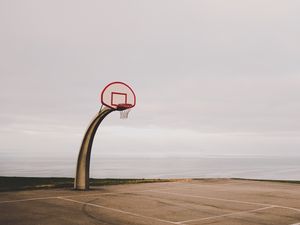 Preview wallpaper basketball, ring, mesh