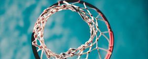 Preview wallpaper basketball ring, mesh, blur