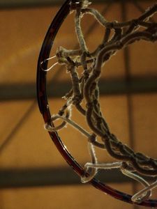 Preview wallpaper basketball ring, net, circle